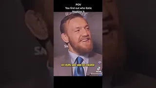 Conor McGregor brust out of laugh after reading this😂😂 #funny #funnyvideo #goat #conormcgregor #ufc