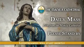 Daily Mass at the Manila Cathedral - January 23, 2021 (7:30am)