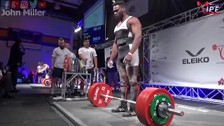 Rondel Hunte - 883.5kg 1st Place 105kg *Jr* - IPF World Classic Powerlifting Championships 2018