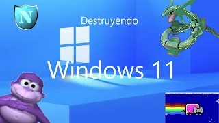 Destruyendo Windows 11 con virus