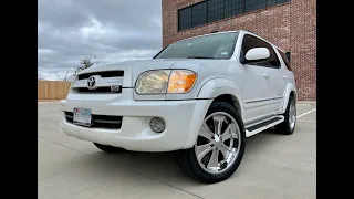 2005 Toyota Sequoia Limited 4WD 4.7L 312k1-Owner Clean CarFax Extensive Service History $6,495 SOLD!