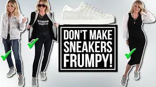 5 Ways to Style Your Sneakers Over 40 Without Looking FRUMPY
