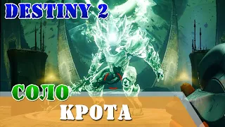 Соло Крота, Solo Crota рейд Крах Кроты Destiny 2