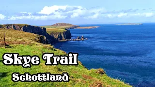 Skye Trail - Teil 5 - "Nur in Windrichtung pinkeln"  - wandern durch die schottischen Highlands