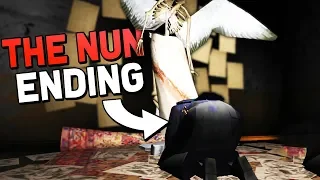 GRANNY IS PRAYING NUN ENDING! (The Nun Full Gameplay | Like Granny Mobile Game)