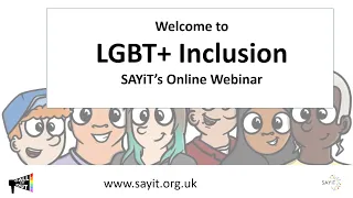 LGBT+ Inclusion for Services working with Domestic Abuse / Sexual Violence Survivors