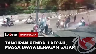 Bawa Aneka Senjata Tajam, Tawuran Dua Geng Remaja Pecah | Kabar Utama tvOne