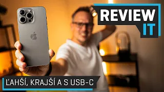 iPhone 15 Pro Max: Ľahší, krajší a s USB-C (RECENZIA)