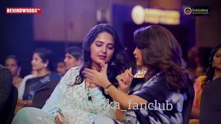 Candid moments of Anushka || Sweety || Behindwoods