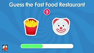 Only 1% Can Guess All the Fast Food Restaurant by Emojis🤔 #trending #shorts #shortvideo #viral