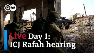 Live: South Africa asks top UN court to stop Israel's Rafah offensive | DW News