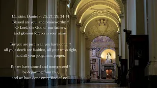 1.31.23 Lauds, Tuesday Morning Prayer of the Liturgy of the Hours