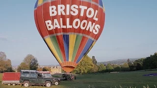 Bristol Balloon Windy takeoff