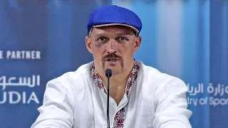 Oleksandr Usyk • FULL POST FIGHT PRESS CONFERENCE vs Anthony Joshua 2 • Matchroom Boxing | Jeddah