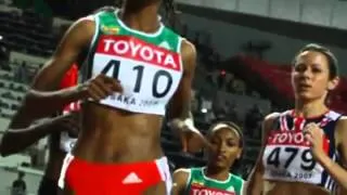 Meseret Defar wins womens 5,000 meters Gold Medal 2012 London Olympics