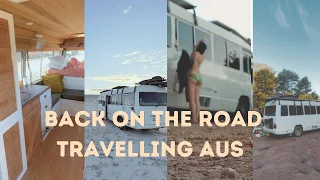 We're leaving to live on the road again | chaotic departure | the bus isn't finished van life vlog