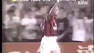 Roberto Baggio (Milan) - 07/06/1996 - Instant Dict  0x7 Milan - 1 gol
