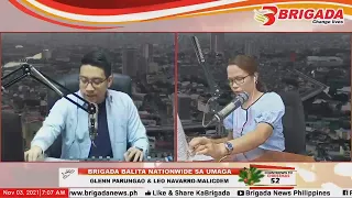 Brigada Balita Nationwide Sa Umaga | November 3,  2021