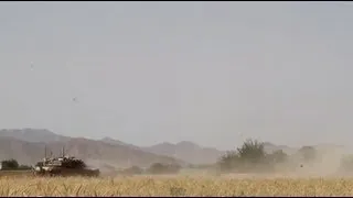 Marine Tanks Assault Taliban Stronghold - Combat Footage of Armor in Afghanistan