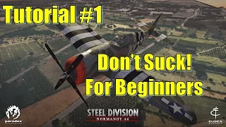 Steel Division Normandy 44 | Tutorial #1I Gameplay for Beginners