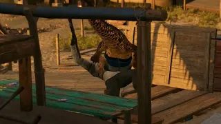 Far Cry 6 - Guapo The Crocodile Kills Soldier!