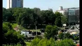 В Минске 3 июля 2012 парад военной техники parade of military vehicles