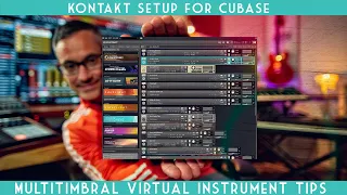 Kontakt setup tips: Multitimbral synths in Cubase