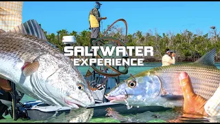 REDFISH And BONEFISH In The Lower Keys | Saltwater Experience