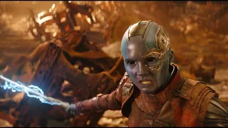 Nebula - Fight scenes and powers from the MCU