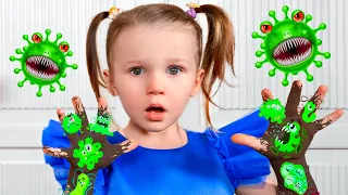 Five Kids Story about Viruses + more Children's Songs and Videos