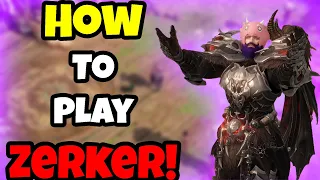 How to Play Berserker in Lost Ark! Mayhem Berserker In-Depth Guide!