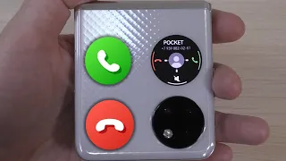 Huawei P50 Pocket incoming call