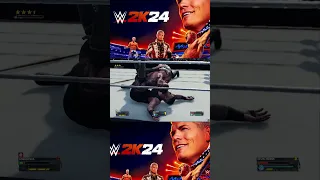 #wwe#2K24-Randy Orton vs Logan Paul vs Kevin Owens United States Championship - WWE Wrestlemania 40