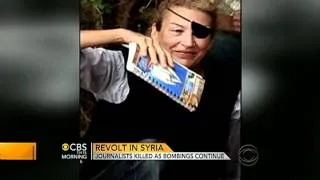 American, French reporters killed in Syria