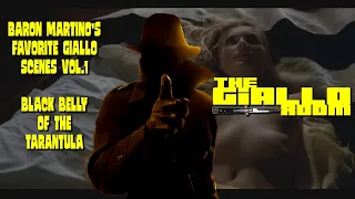 THE GIALLO ROOM | Baron Martino's Favorite Giallo Scenes Vol.1: BLACK BELLY OF THE TARANTULA (1971)