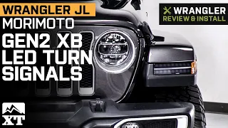 Jeep Wrangler JL Morimoto GEN2 XB LED Turn Signals; Smoked Review & Install