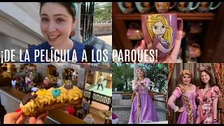 DE LA PELÍCULA A LOS PARQUES: TODO SOBRE ENREDADOS EN DISNEY WORLD / PERSONAJES, SNACKS Y SOUVENIRS