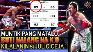 MUNTIK Pang MATALO si MAGSAYO, Buti nalang na K.O | FIGHT ANALYSIS | SINO nga ba si JULIO CEJA