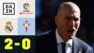 Zinedine Zidane mit erfolgreicher Rückkehr: Real Madrid - Celta Vigo 2:0 | La Liga | DAZN Highlights