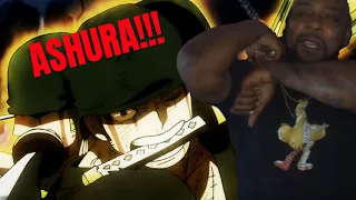 One Piece Episode 1027 Reaction | Zoro's Ashura vs Kiado!