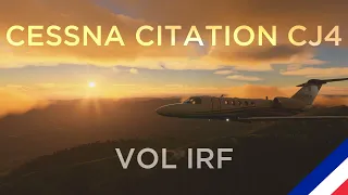 Flight Simulator 2020 | Citation CJ4 VOL IFR + APPROCHE ILS