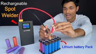 12V Lithium Battery बनाने के लिए Rechargeable Spot Welding Machine || Hacker Jp New Video