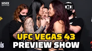 UFC Vegas 43 Preview Show ft. Andrea Lee | Does Miesha Tate Get Title Shot With Win? | MMA Fighting