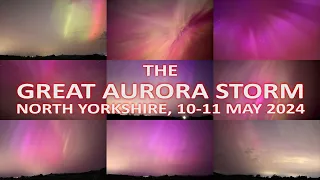 Northern Lights over North Yorkshire - The Great Aurora Storm of 10-11 May 2024