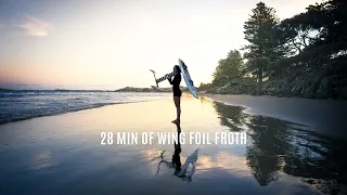 28 minutes of Wing Foiling froth with Underground Surf