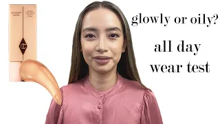 Charlotte Tilbury Wonderglow Face Primer | Glow Series Wear Test