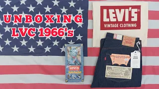 UNBOXING || LEVI'S VINTAGE CLOTHING 1966 - MADE IN USA
