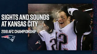 Sights & Sounds: On the sidelines during the Patriots win over the Chiefs in the AFC Championship