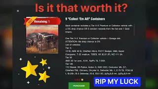 Opening 15x Collect ‘Em All” Containers | WoT Blitz       #wotb