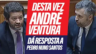 Desta vez André Ventura dá resposta a Pedro Nuno Santos!